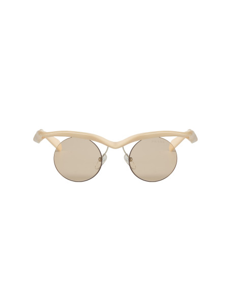 Prada SPR A18 18Q-412 Morph Round Shape Beige