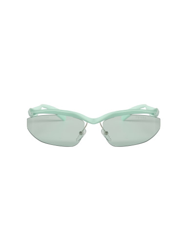 Prada SPR A25 17Q-4R0 Morph Square Shape Mint