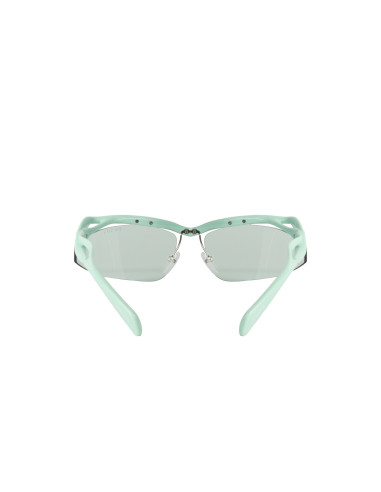 Prada SPR A25 17Q-4R0 Morph Square Shape Mint
