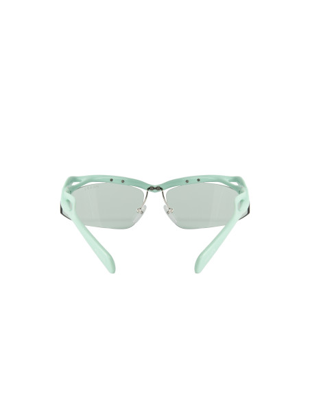 Prada SPR A25 17Q-4R0 Morph Square Shape Mint