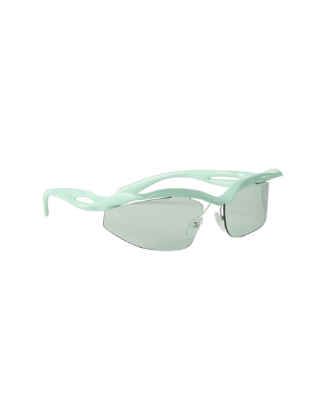 Prada SPR A25 17Q-4R0 Morph Square Shape Mint