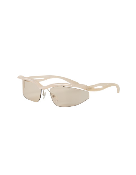Prada SPR A25 12S-412 Morph Square Shape Light Pink