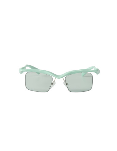 Prada SPR A15 17Q-4R0 Morph Small Square Shape Mint Green