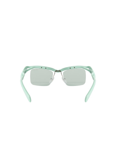 Prada SPR A15 17Q-4R0 Morph Small Square Shape Mint Green