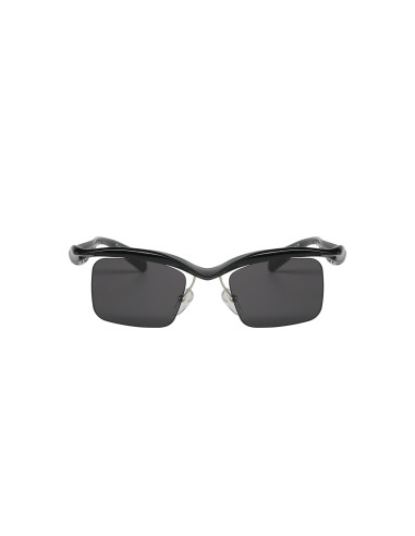 Prada SPR A15 1AB-5S0 Morph Small Square Shape Black