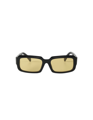 Prada SPR 27ZS 16K-70A Square Shape Yellow Black