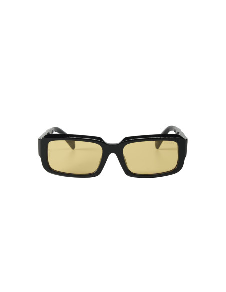 Prada SPR 27ZS 16K-70A Square Shape Yellow Black