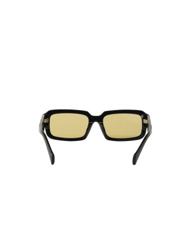 Prada SPR 27ZS 16K-70A Square Shape Yellow Black