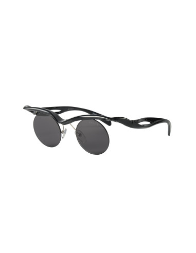 Prada SPR A18 1AB-5S0 Morph Round Shape Black