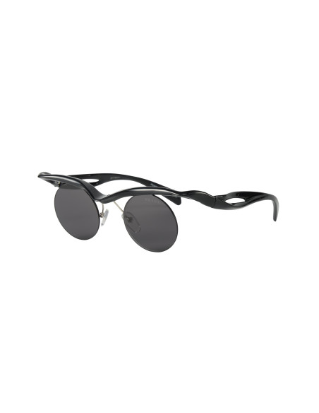 Prada SPR A18 1AB-5S0 Morph Round Shape Black