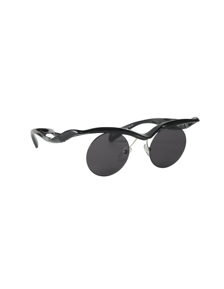 Prada SPR A18 1AB-5S0 Morph Round Shape Black