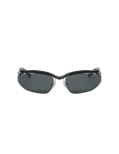 Prada SPR A25 1AB-5S0 Morph Square Shape Black