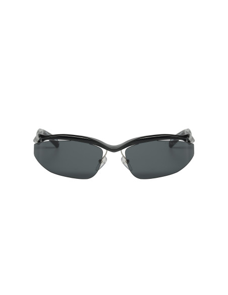 Prada SPR A25 1AB-5S0 Morph Square Shape Black