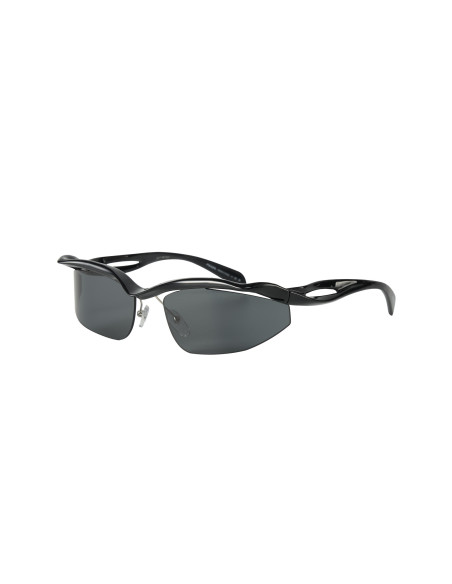 Prada SPR A25 1AB-5S0 Morph Square Shape Black