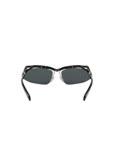 Prada SPR A25 1AB-5S0 Morph Square Shape Black