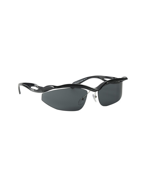 Prada SPR A25 1AB-5S0 Morph Square Shape Black