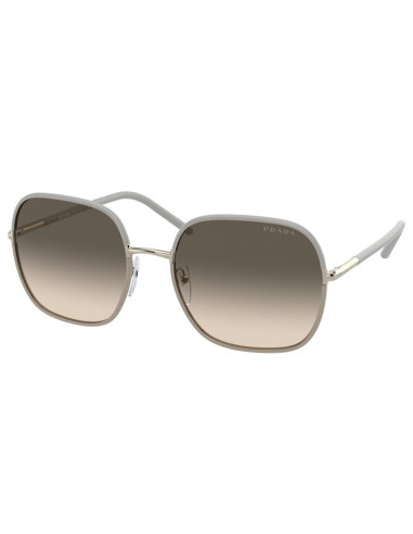 Prada SPR 67XS 04U-130 Square Shape Gray Gradient