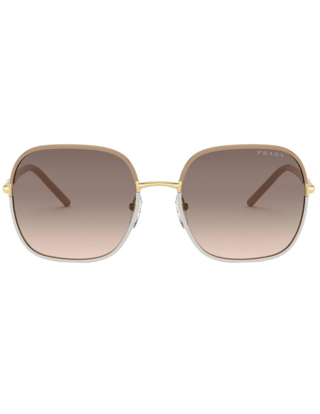 Prada SPR 67XS 09G-3D0 Square Shape Coffe Gradient