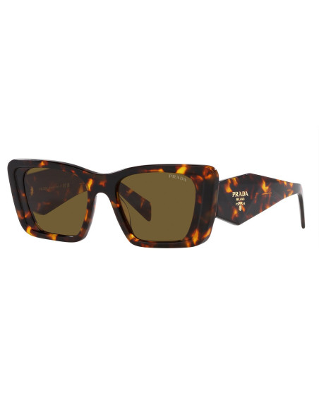 Prada SPR 08YS VAU-01T Oversized rectangular Tortoise