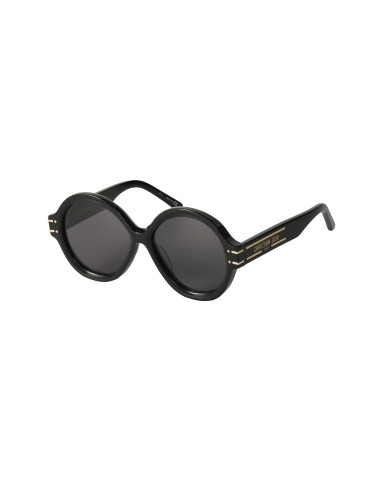 Dior Signature R1U 10A0 Round Shape Negro Dorado