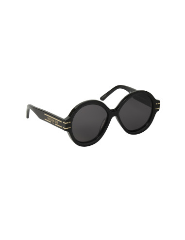 Dior Signature R1U 10A0 Round Shape Negro Dorado