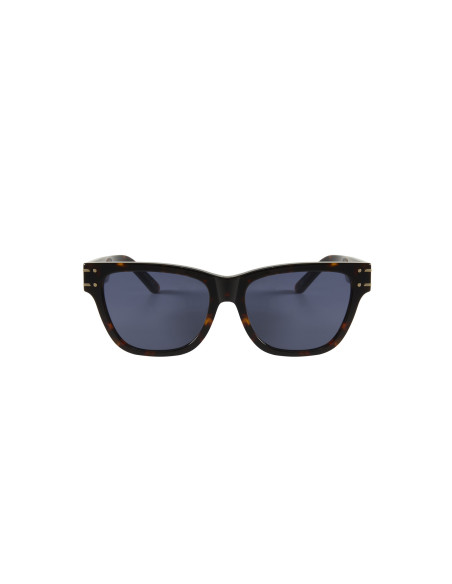 Christian Dior Signature S6U 26A1 Square Shape Tortoise Blue