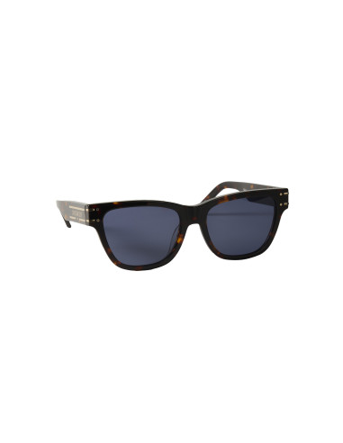Christian Dior Signature S6U 26A1 Square Shape Tortoise Blue