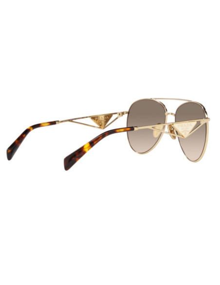 Prada SPR 73ZS ZVN-3D0 Piloto Gota Gradient Coffe