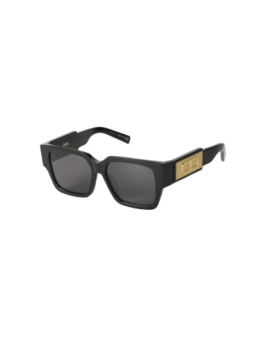 Christian Dior CD SU XR 12A0 Square Shape Negro Dorado