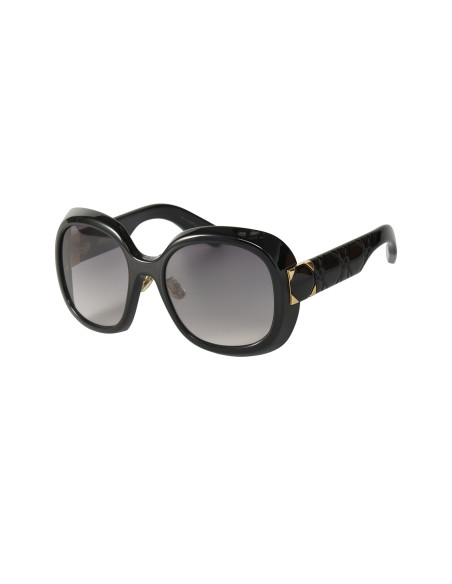 Dior Lady 95.22 R2F 10A0 Square Shape Negro Dorado