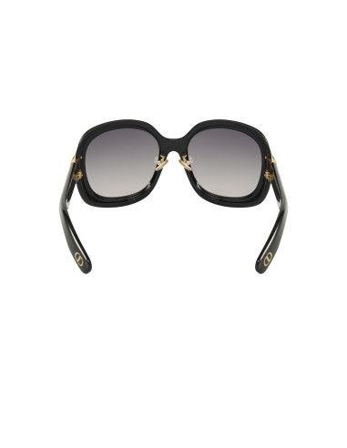 Dior Lady 95.22 R2F 10A0 Square Shape Negro Dorado