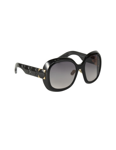 Dior Lady 95.22 R2F 10A0 Square Shape Negro Dorado