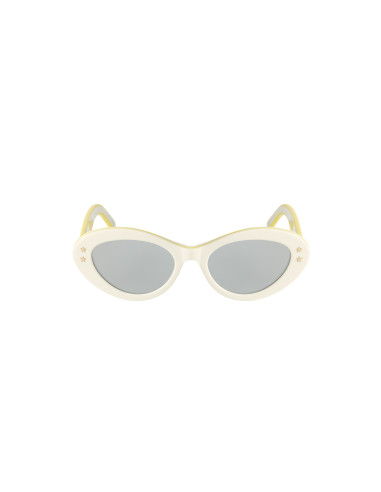 Dior Pacific B1U 95A4 Butterfly Sunglasses White