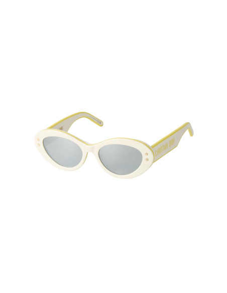 Dior Pacific B1U 95A4 Butterfly Sunglasses White
