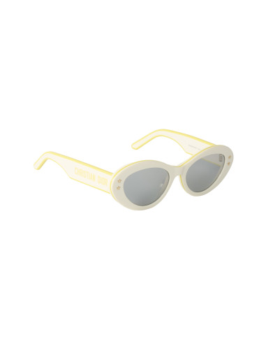 Dior Pacific B1U 95A4 Butterfly Sunglasses White