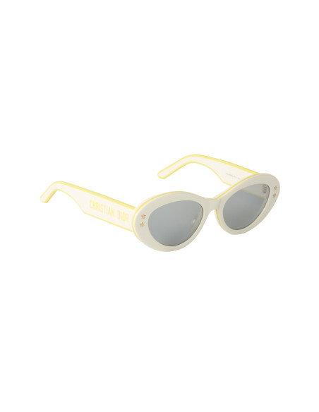 Dior Pacific B1U 95A4 Butterfly Sunglasses White