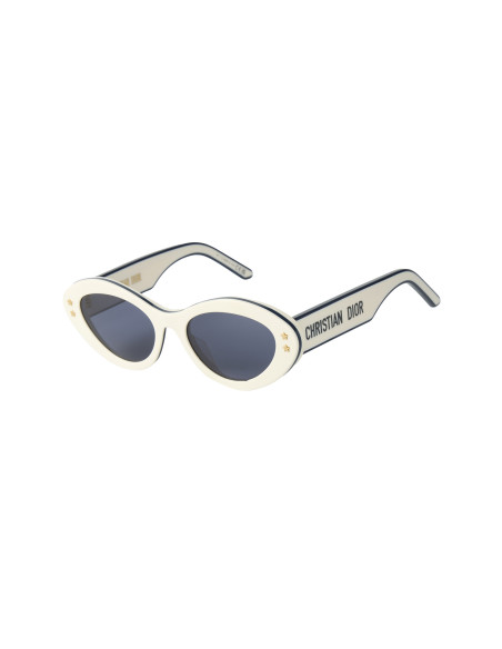 Dior Pacific B1U 95B0 Butterfly Sunglasses White