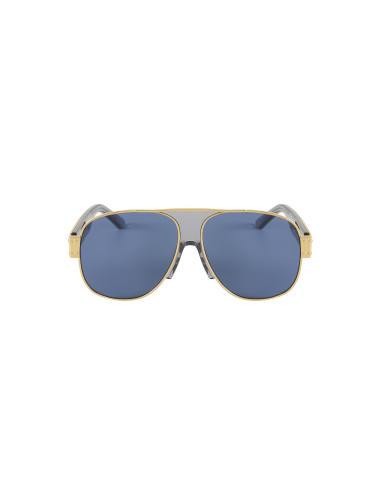 Dior Signature A3U B0B0 Aviator Shape Blue Gold
