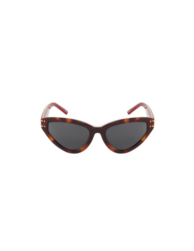 Dior Signature B2U 26B0 Eye Cat Shape Tortoise Red