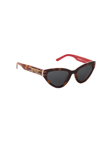 Dior Signature B2U 26B0 Eye Cat Shape Tortoise Red