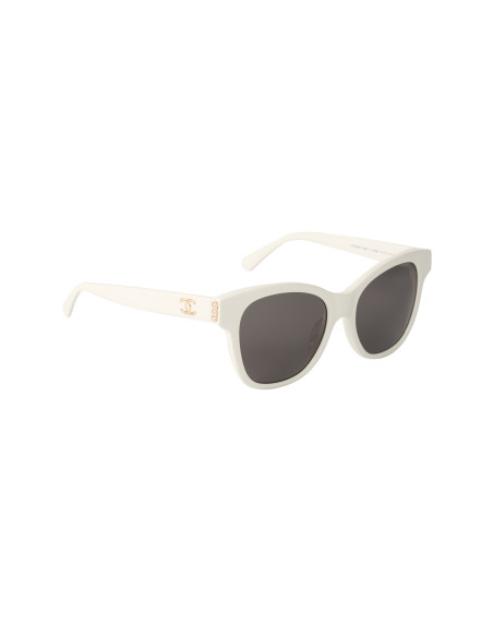 Chanel CH5482-H c. 1255/S4 Square Shape White
