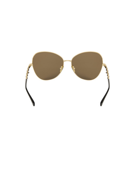 Chanel CH4274-Q c. 395/3 Butterfly Shape Coffe Gold