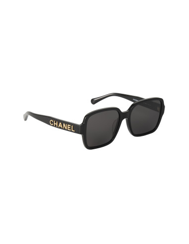 Chanel CH5408 c. 622/S4 Square Shape Negro Dorado
