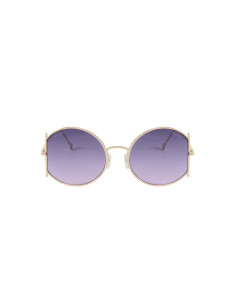 Salvatore Ferragamo SF244S 746 Round Shape Violeta Degradado | Sunnies.uno 2