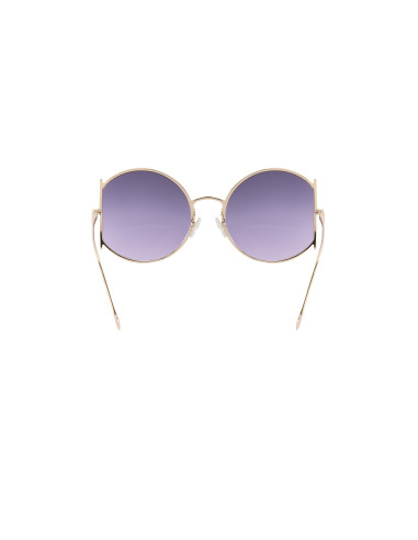 Salvatore Ferragamo SF244S 746 Round Shape Violeta Degradado | Sunnies.uno