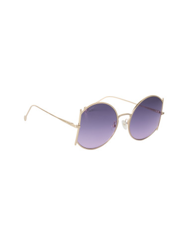 Salvatore Ferragamo SF244S 746 Round Shape Violeta Degradado | Sunnies.uno
