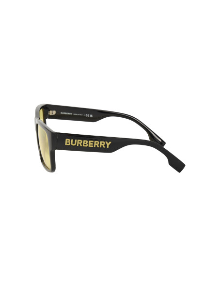 Burberry BE4358 3001/85 KNIGHT Black Yellow Sin accesorios