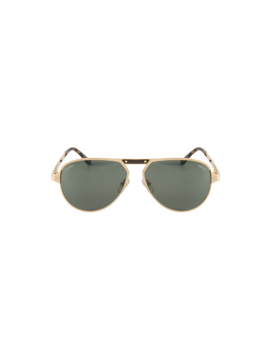 Cartier CT0101S 003 Aviator Dorado Carey Sin accesorios