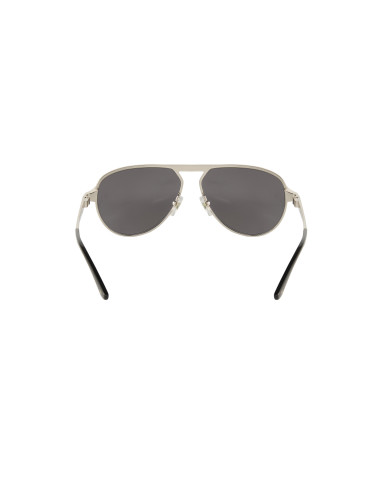 Cartier CT0101S 002 Aviator Plata Gris