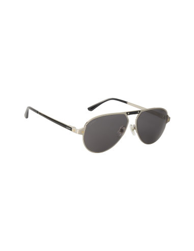 Cartier CT0101S 002 Aviator Plata Gris